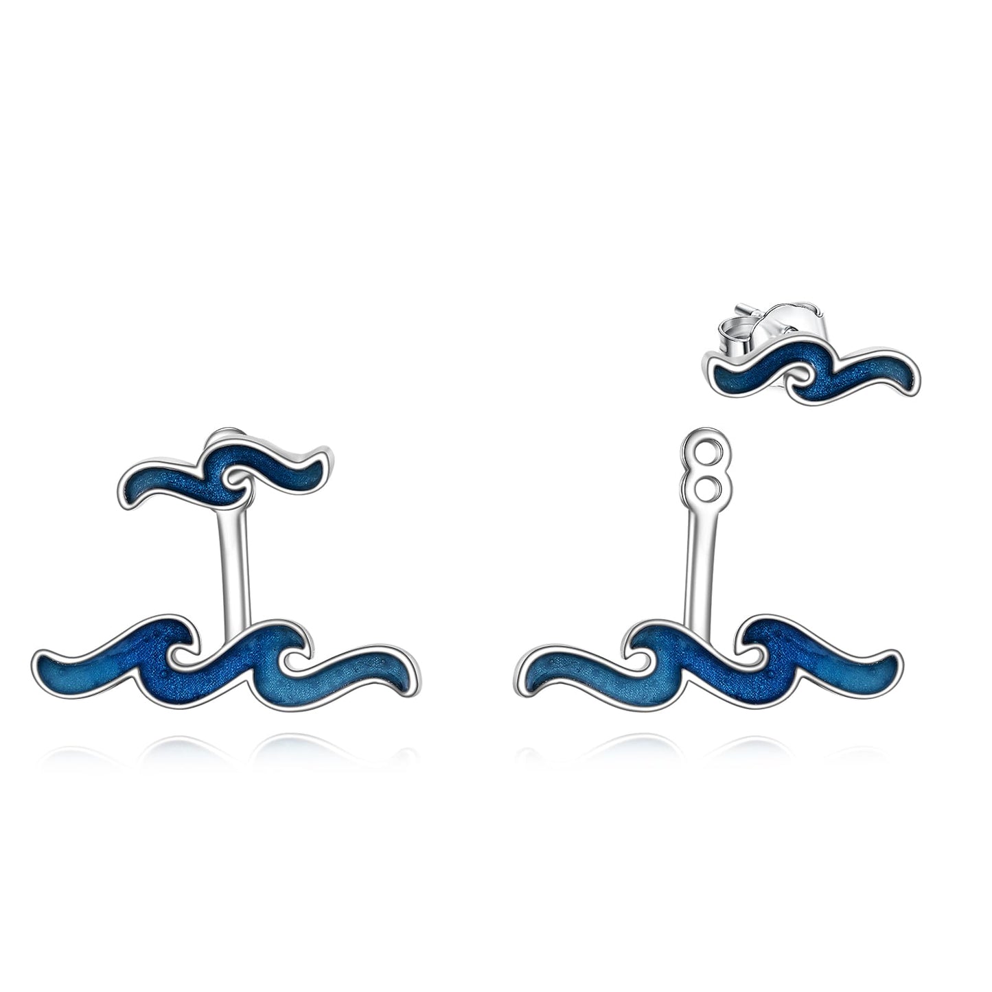 Wave Ocean Earrings