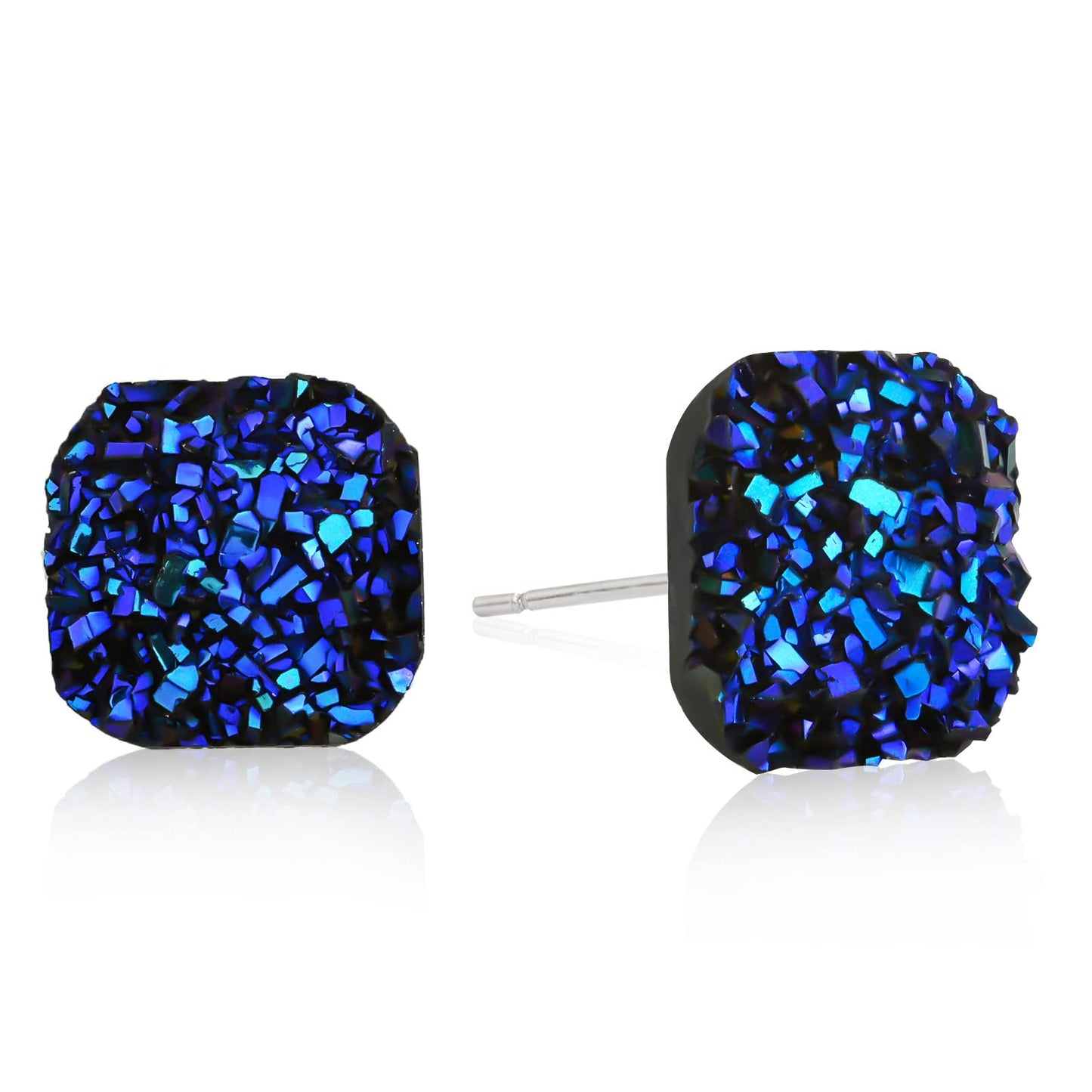 Druzy Stud Earrings