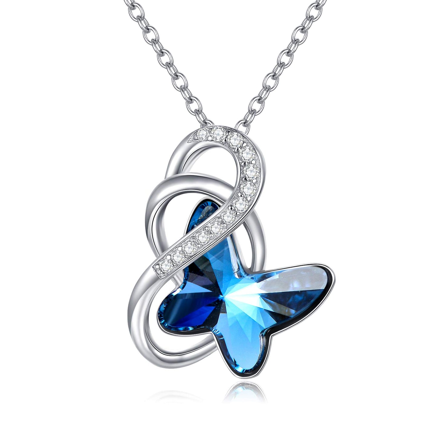 Infinity Butterfly Necklace