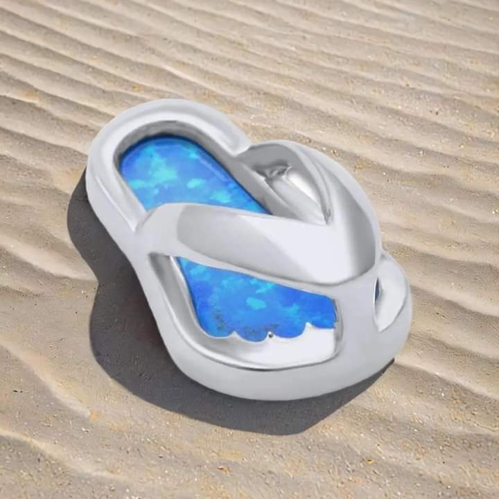 Slipper Sandal Beach Charm